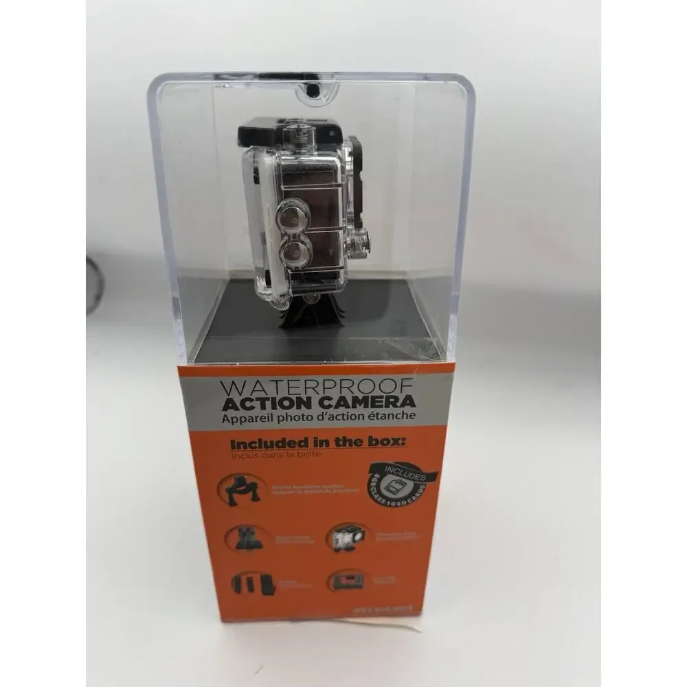 Sylvania 720P Waterproof Action Camera New in Box